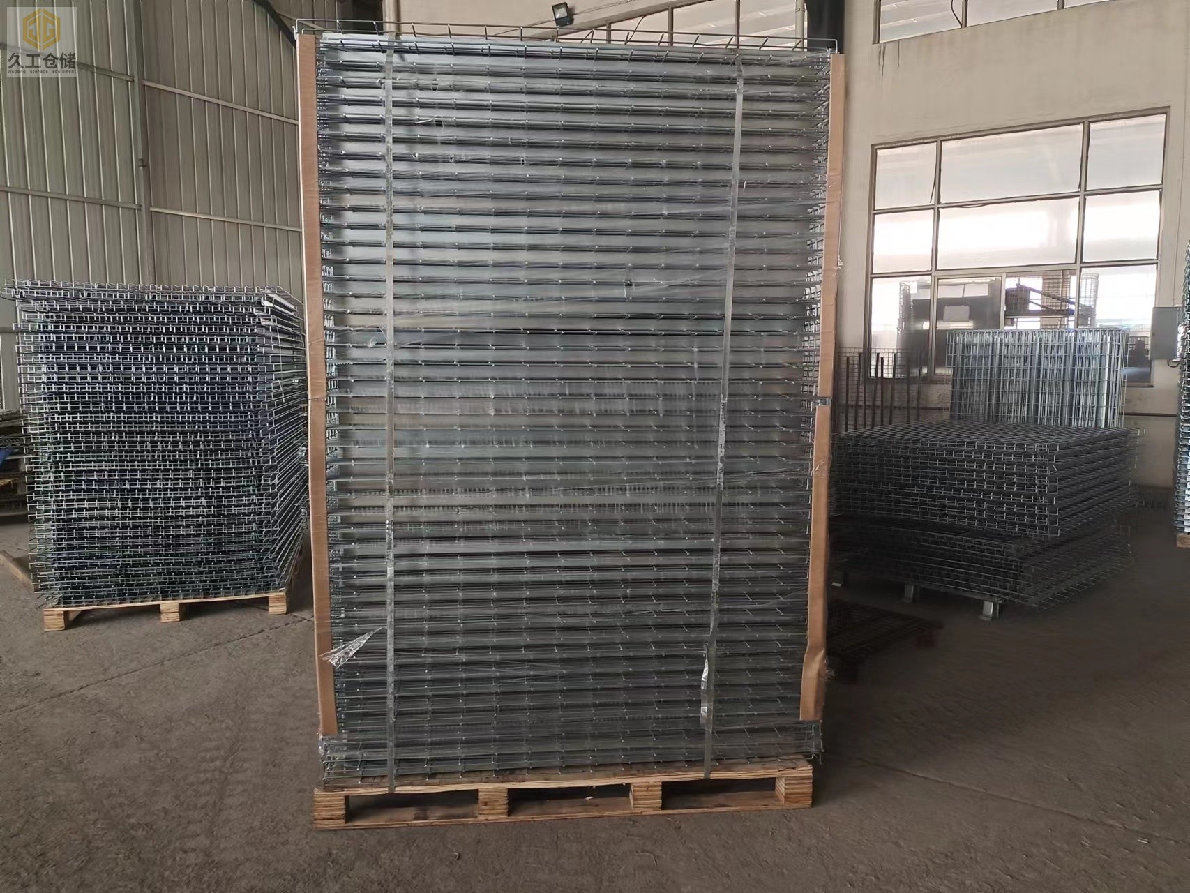 南京久工仓储-货架网层板打包精美，根据客户建议，9-20开始打包开始升级啦！